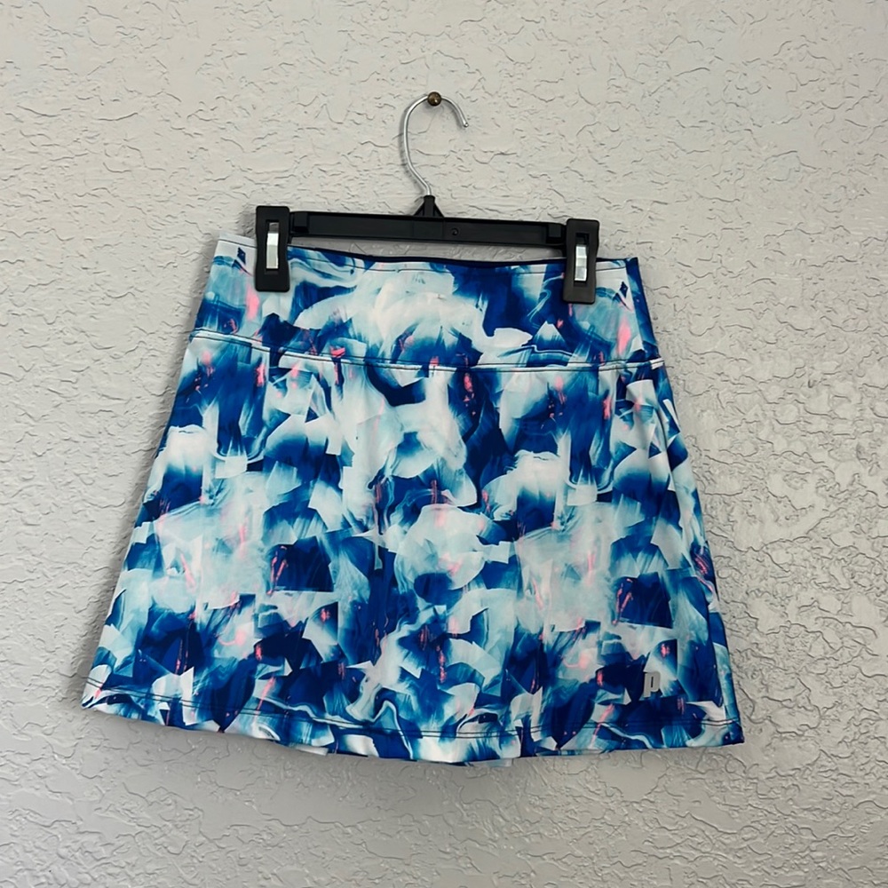 prince floral athletic skirt
